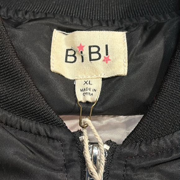 **NWT** BiBi Bomber Style Jacket - Picture 3 of 6